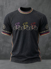 Men's Bicycle Race Short Sleeve T-shirt