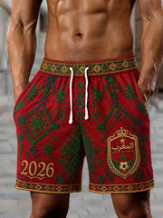 Men's 2026 Morocco Football Shorts