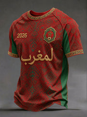Men's 2026 Morocco Football T-Shirts