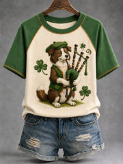 Women's Fleadh Cheoil na hÉireann Animal Graphic Raglan Tee