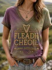 Women's Fleadh Cheoil na hÉireann Print T-shirt