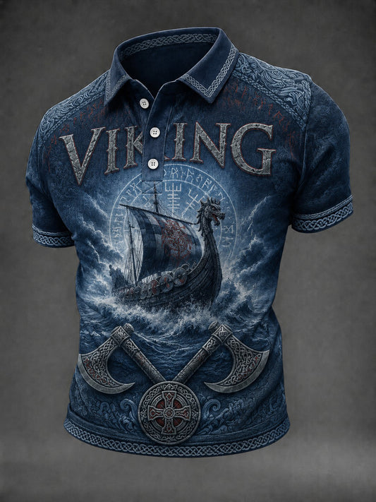 Men's Viking Printed Shirt