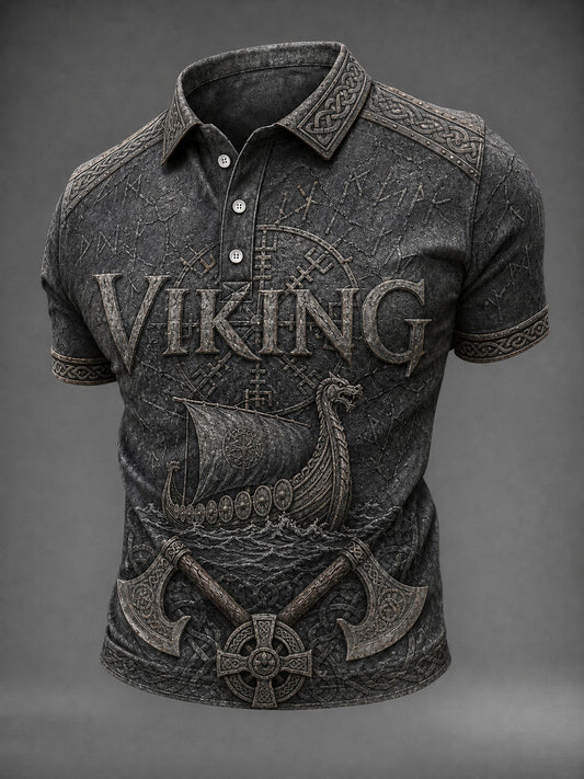 Men's Viking Printed Shirt
