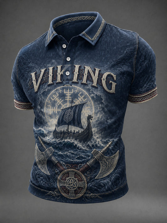 Men's Viking Printed Shirt