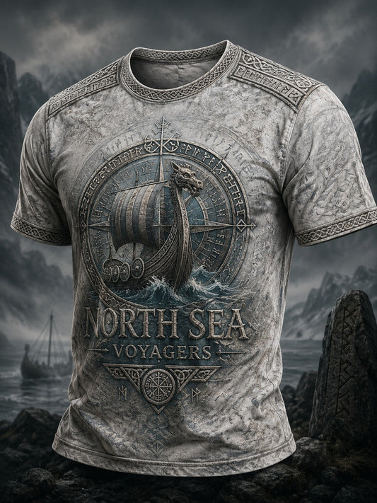 Men's North Sea Voyagers Printed T-shirt