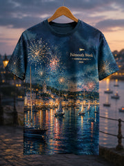 Men's Falmouth Week Print Casual T-shirt