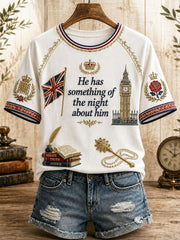 Women's 'He has something of the night about him' T-shirts