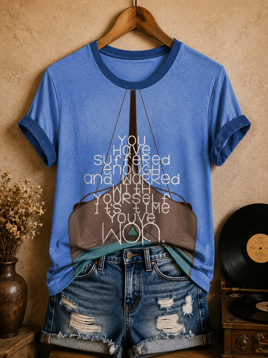 Women's Irish Folk Street Musician T-Shirt