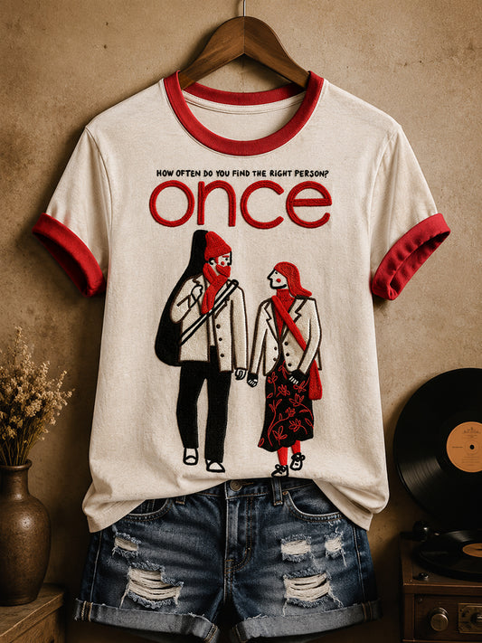Women's Irish Folk Street Musician T-Shirt