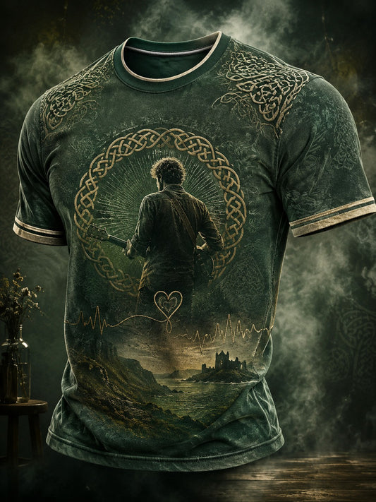 Men's Glen Memory Printed T-shirt
