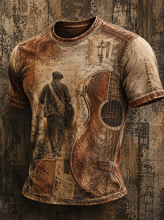 Men's Glen Memory Printed T-shirt