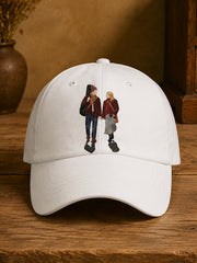 Unisex Irish Folk Street Musician Print Cap