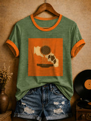 Women's Irish Folk Street Musician T-Shirt