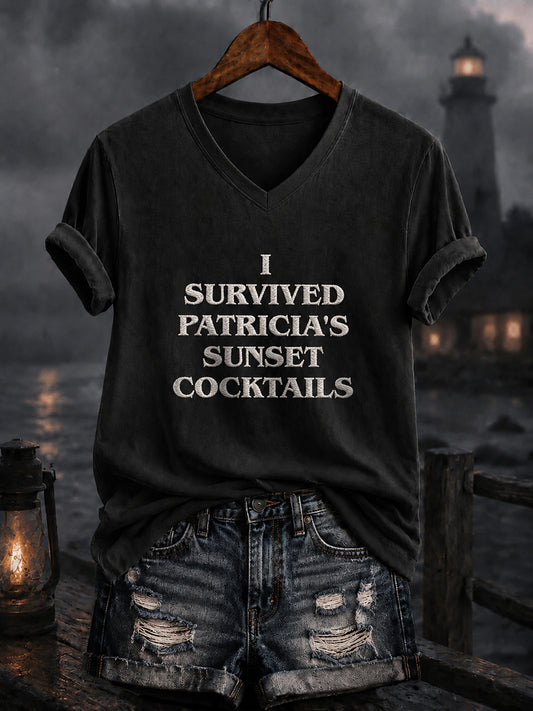 Women's Greetings From Widow’s Bay Halloween Horror T-shirt