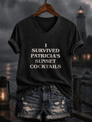 Women's Greetings From Widow’s Bay Halloween Horror T-shirt