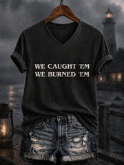 Women's Greetings From Widow’s Bay Halloween Horror T-shirt