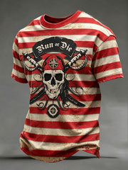 Men's pirate striped T-shirts