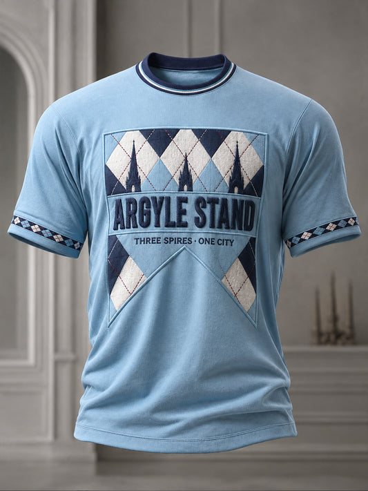 Men's Coventry Football Lover Art Printed T-shirt