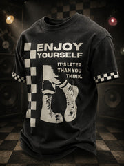Men's Ska Revival Style Printed T-shirt