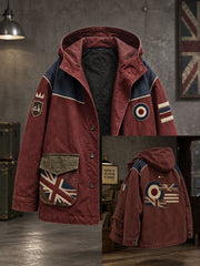 Men's UK Music Lover Mods Art Printed Jacket