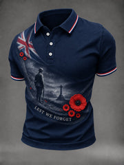 Men's Lest We Forget Printed Shirt