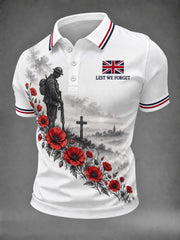 Men's Lest We Forget Printed Shirt