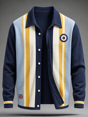 Men's UK Music Lover Mods Art Printed Coat