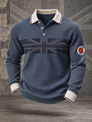 Men's Cool Britannia UK Culture Art Printed Casual Tops