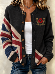 women's Remembrance Day Cardigan