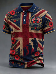 Men's Lest We Forget Print Shirt