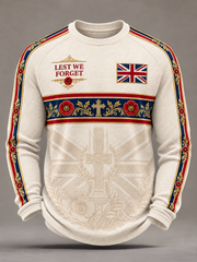 Men's Remembrance Day Waffle Sweatshirt
