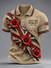 Men's Lest We Forget Print Shirt