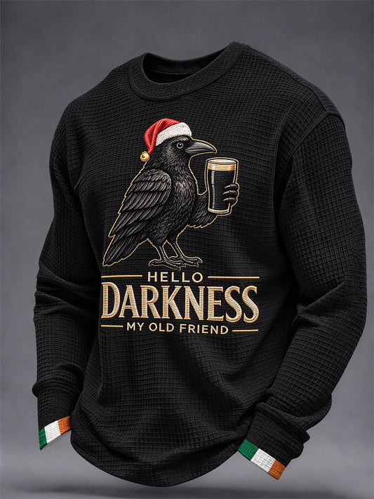 Men's Irish Christmas Waffle Sweatshirt