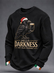 Men's Irish Christmas Waffle Sweatshirt