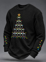 Men's Irish Christmas Waffle Sweatshirt