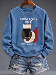 Women's Happy Irish Christmas Sweatshirt