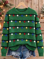 Women's Vintage Nordic  & Retro Festive Holiday Pullover Christmas Sweater