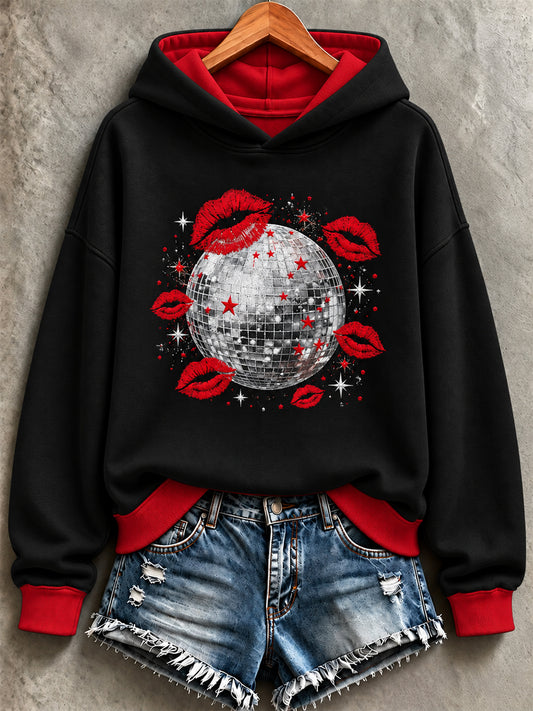 Women's British Music Print Sweatshirt