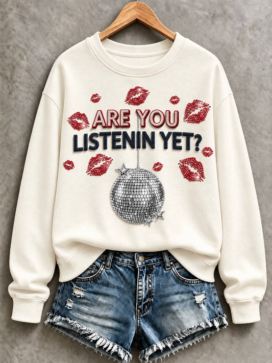 Women's British Music Regular Sweatshirt